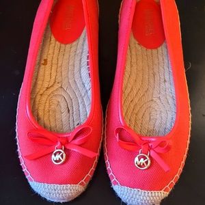 Woman's Michael Kors  Lora Canvas Espadrille